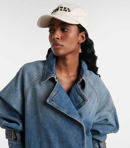 Isabel Marant Tyron logo baseball cap 5