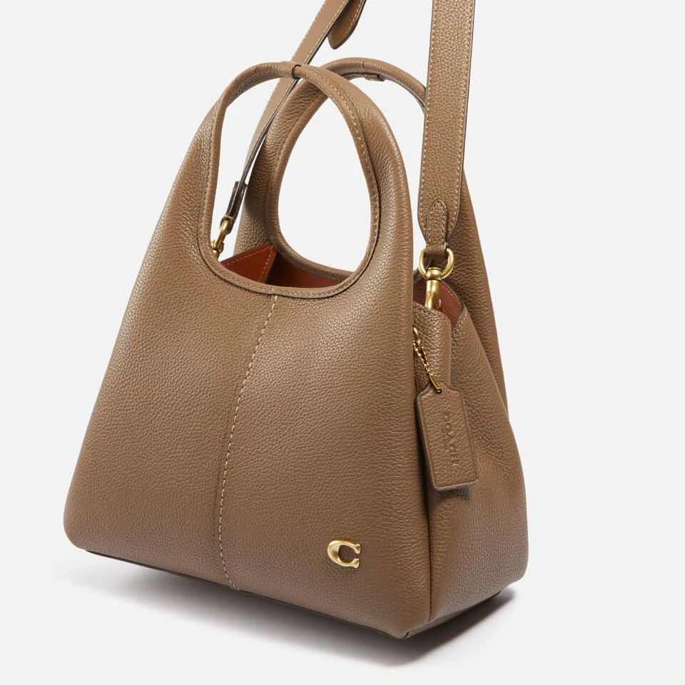 Coach Coach Lana 23 Polished Pebble-Grain Leather Shoulder Bag 5