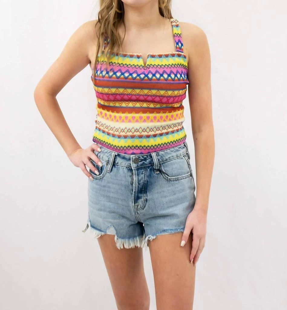 TCEC Tcec - Embroidered Bodysuit