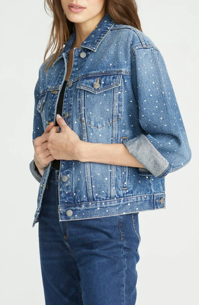 Driftwood x After Party Rhinestone Embellished Jean Jacket 3