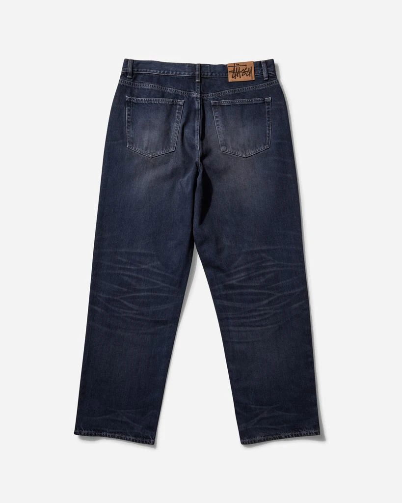 STUSSY Big Ol' Jeans Vintage Wash Denim Blue 2
