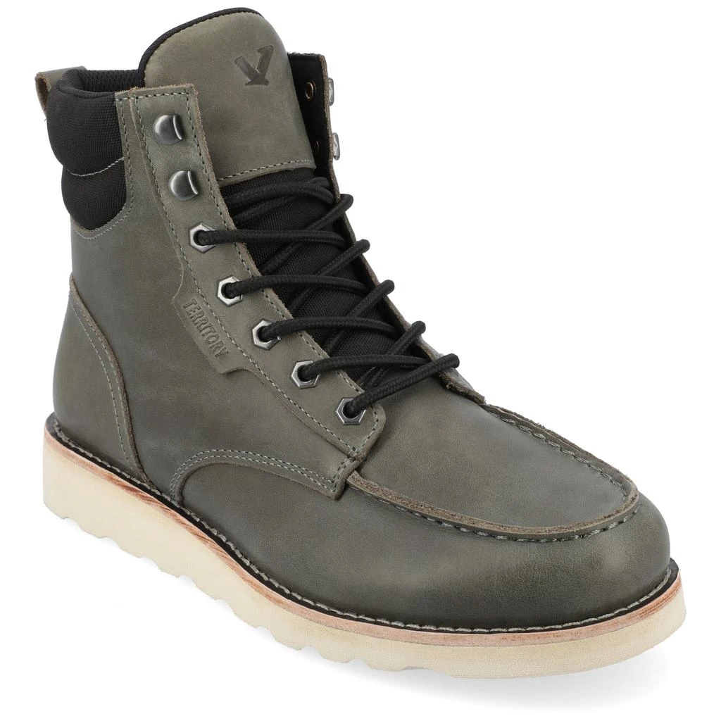 Territory Venture Water Resistant Moc Toe Lace-up Boot 7