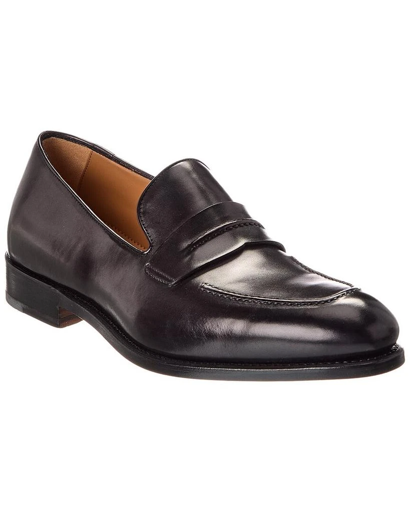 Salvatore Ferragamo Ferragamo Genk Leather Loafer 1