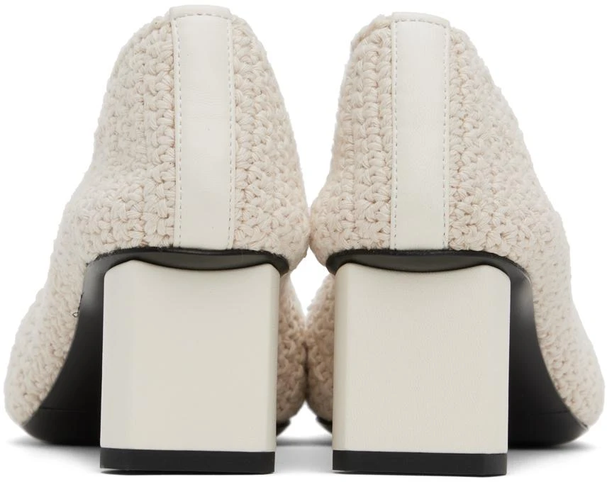 CO Off-White Crochet Heels 2