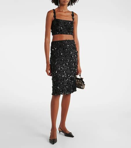 Dolce
Gabbana Leather slingback pumps 3