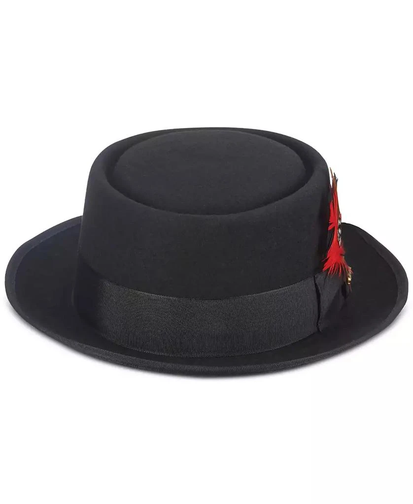SCALA Men's Wool Pork Pie Hat 1