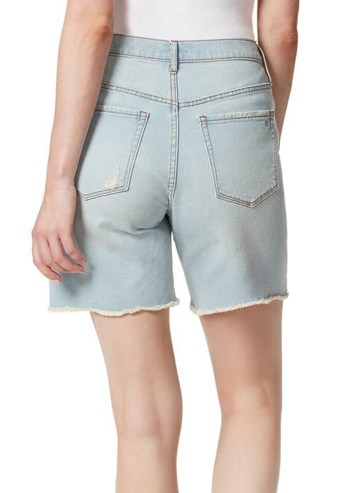 Jessica Simpson Simpson Relaxed High Rise Bermuda Shorts