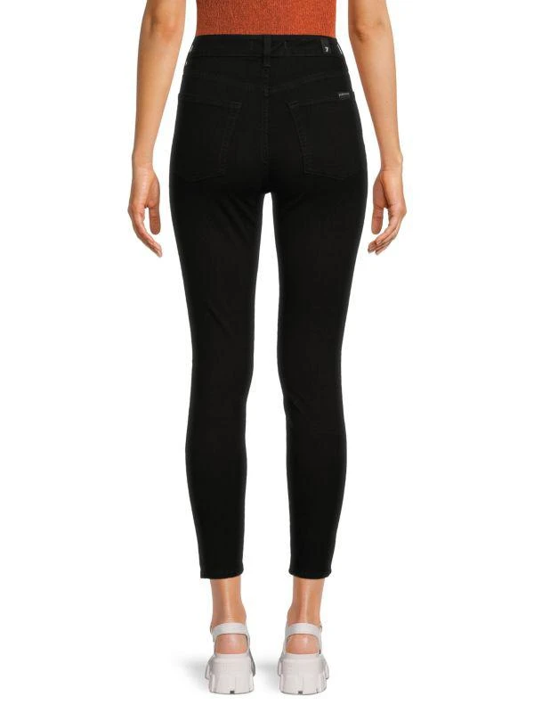 7 For All Mankind Aubrey High Rise Skinny Jeans 2