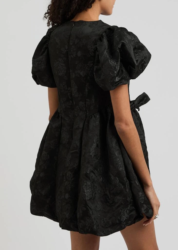 Sister Jane Bow-embellished cloqué mini dress 3