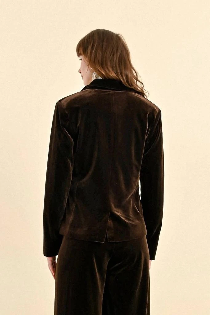 Molly Bracken Molly Bracken - Velvet Blazer 2