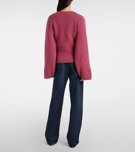 Khaite Scarlet cashmere cardigan 3