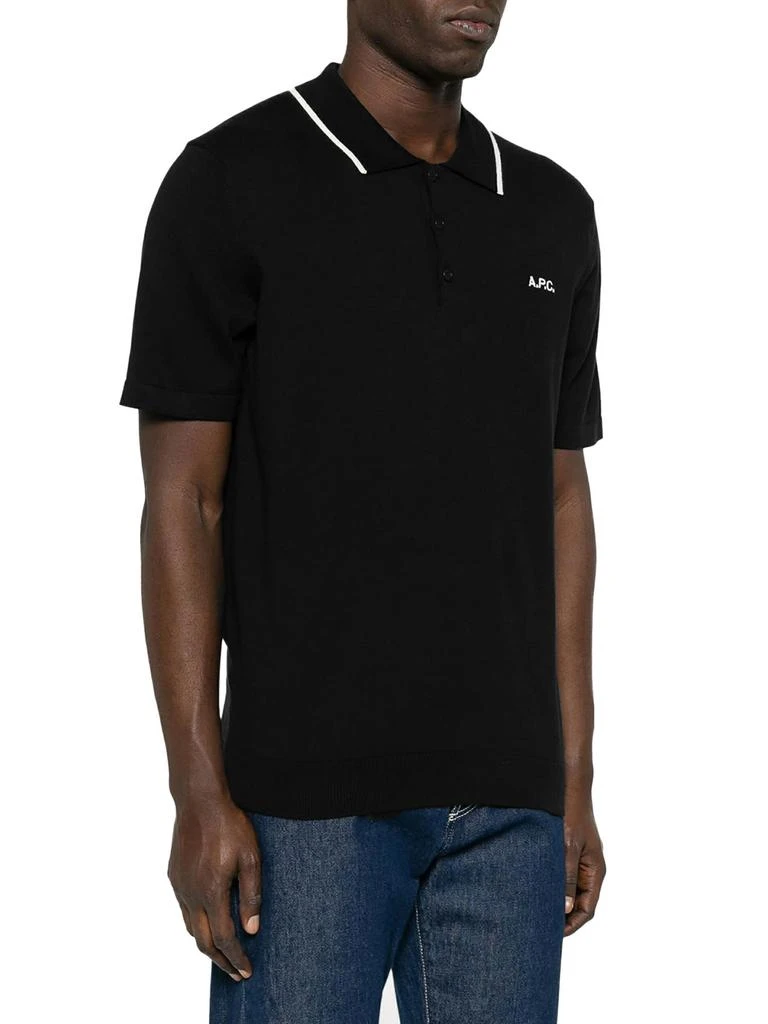 A.P.C. Flynn Cotton Polo Shirt 3