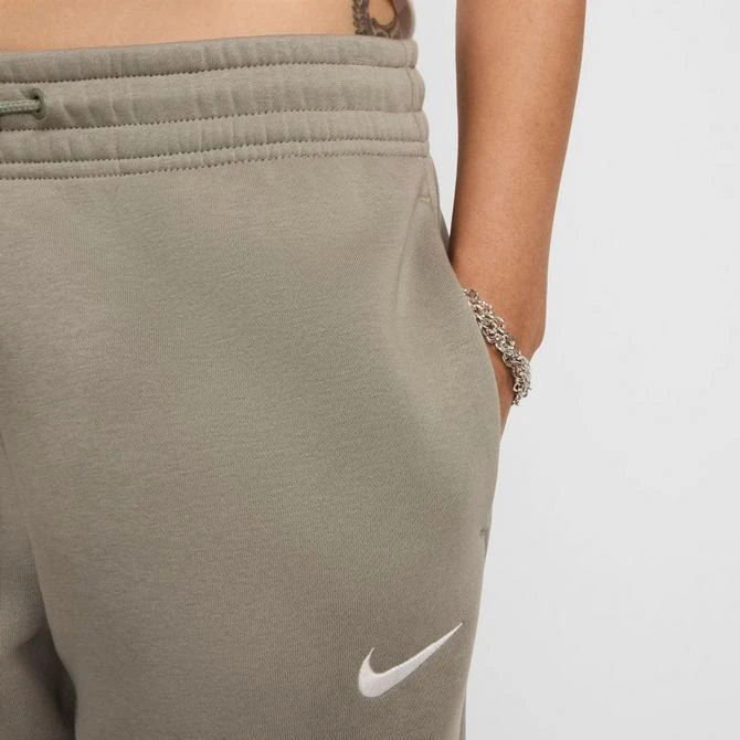 NIKE Women's Nike Sportswear Phoenix Fleece Mid-Rise Jogger Sweatpants 4
