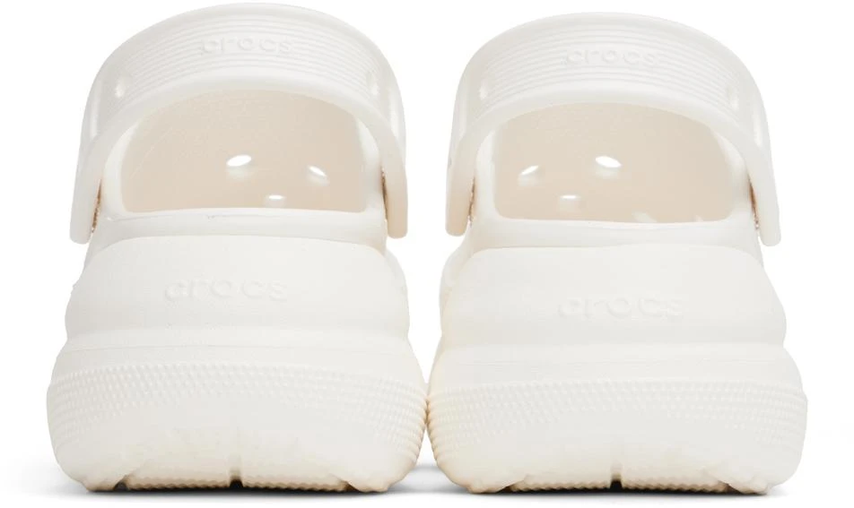 Crocs White Crush Clogs 2