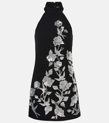 REBECCA VALLANCE Monroe embellished minidress 1