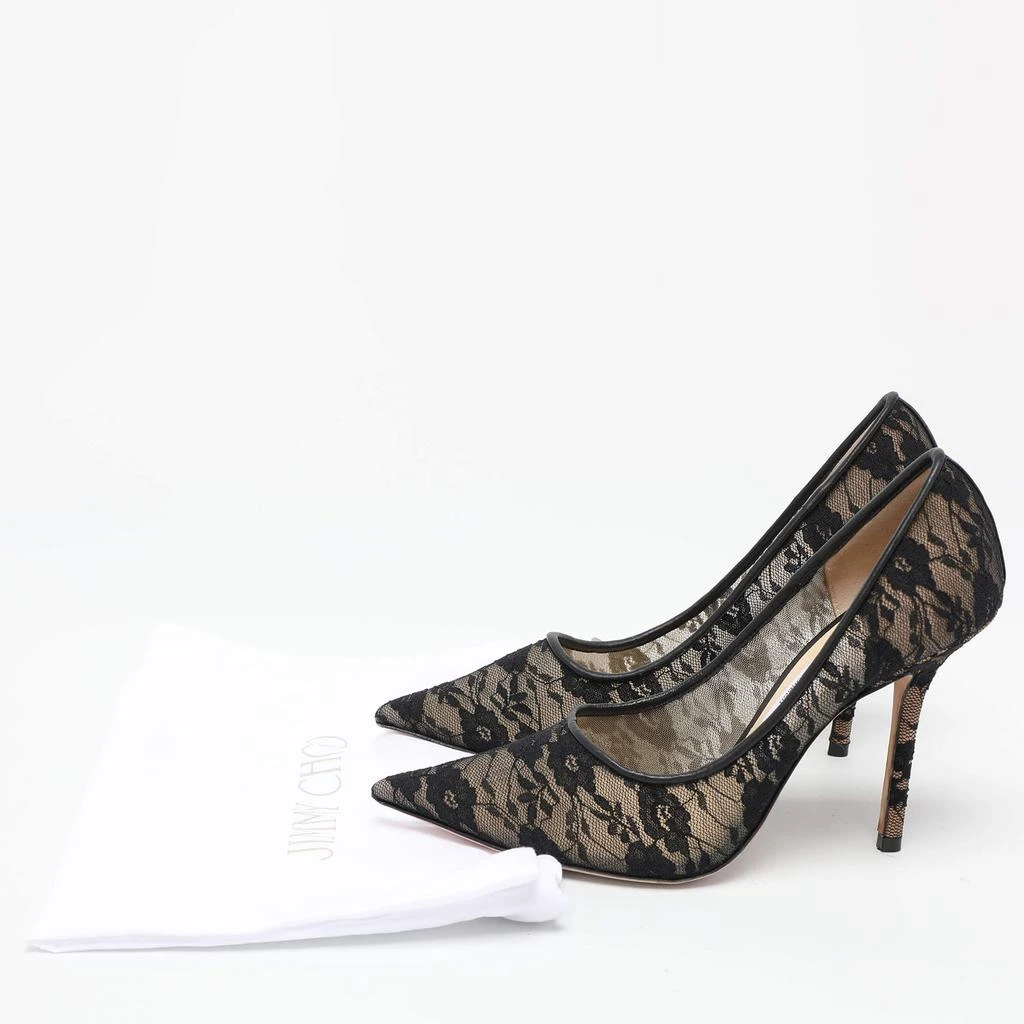 Jimmy Choo Jimmy Choo Black Lace Love Pumps Size 36.5 9