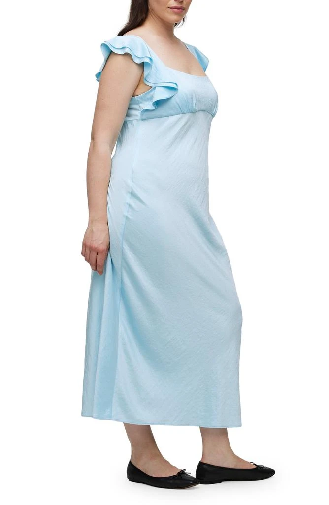 Madewell Flutter Sleeve Maxi Dress 3