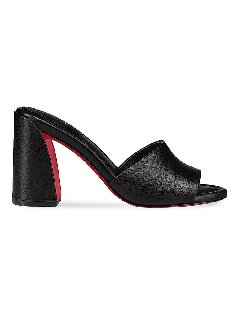 Christian Louboutin Jane 85MM Leather Mules 1