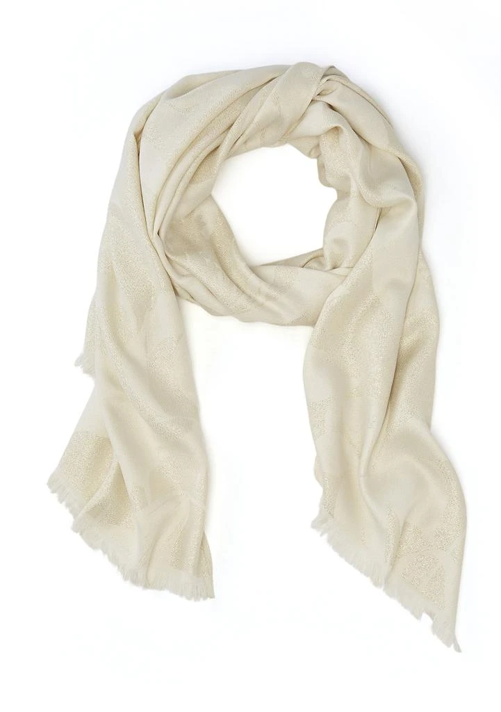 Calvin Klein Metallic Orchid Wrap Scarf