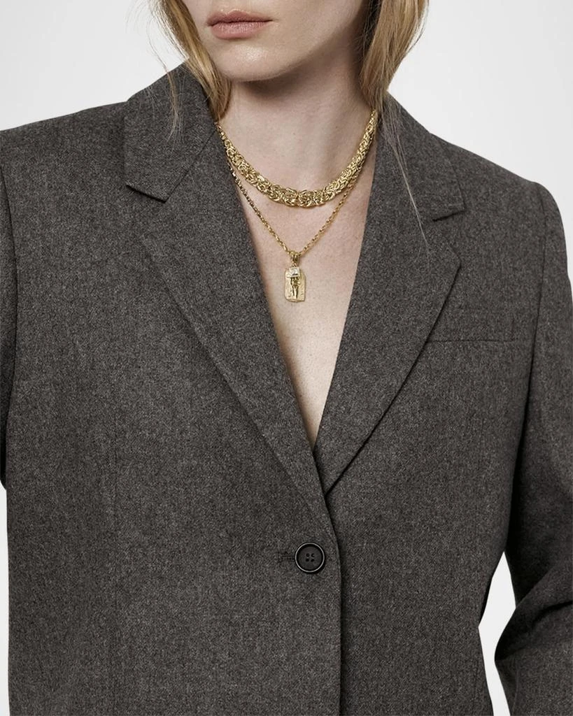 Azlee 18K Yellow Gold Empress Necklace 2