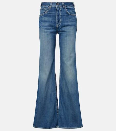 Nili Lotan Terrell high-rise bootcut jeans 1