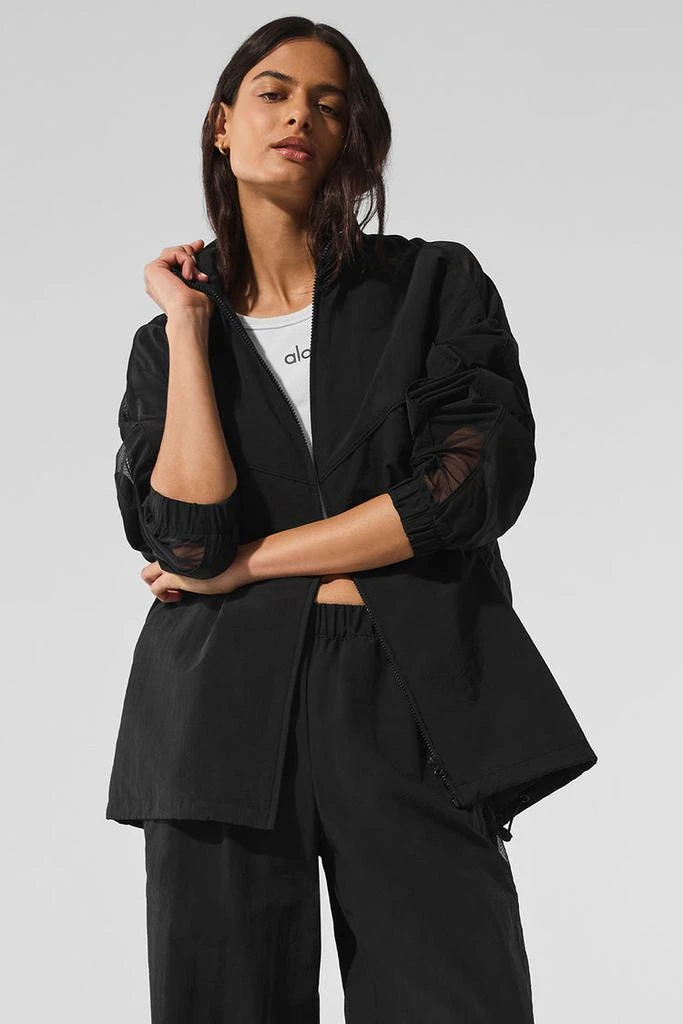 Alo Origin Full-Zip Track Jacket - Ivory