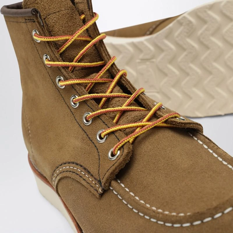 Red Wing Classic Moc Toe in Olive Leather 5