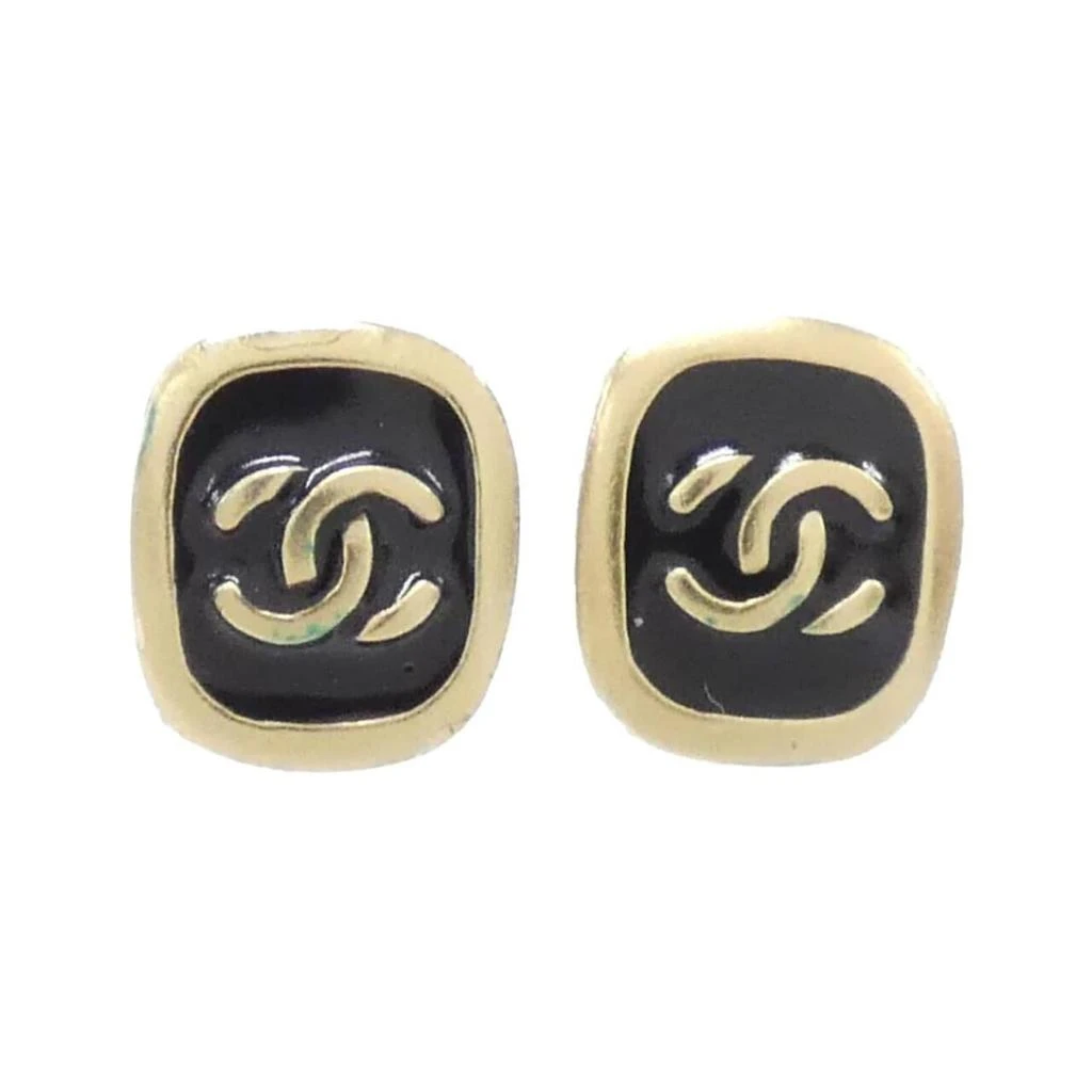 Chanel gold Stud Earrings (Pre-Owned)