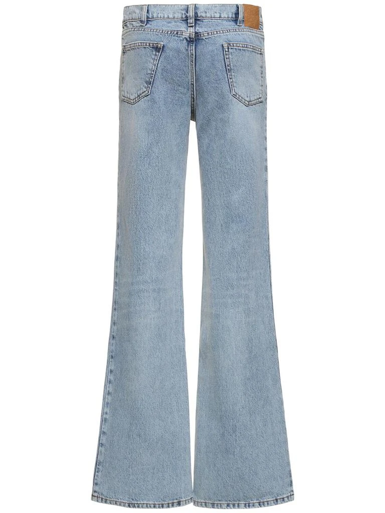 MAGDA BUTRYM Mid Rise Denim Flared Jeans 4