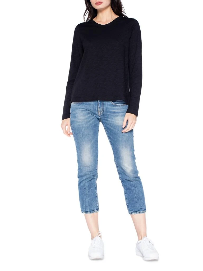 Wilt Baby Fit Long Sleeve Shrunken Crewneck Tee 2