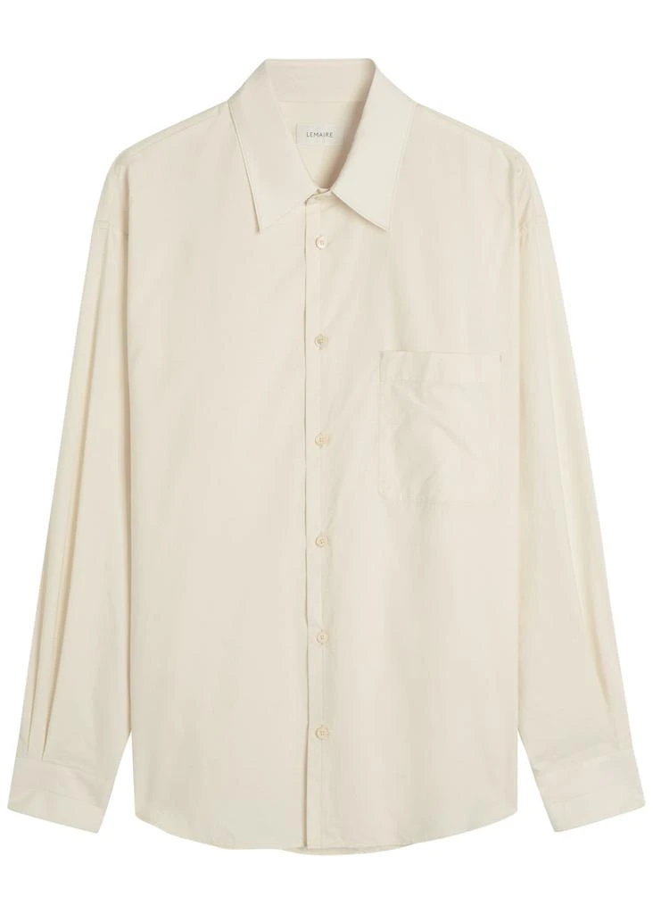 Lemaire Cotton and silk-blend shirt 1