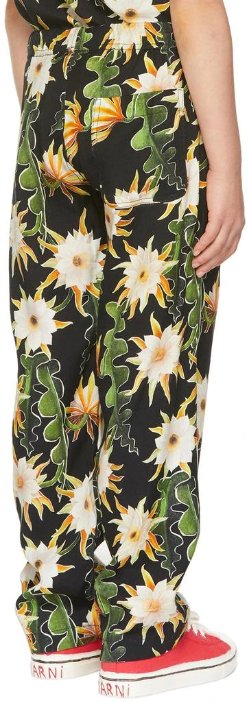 Endless Joy SSENSE Exclusive Kids Black Epiphyllum Lounge Pants 3