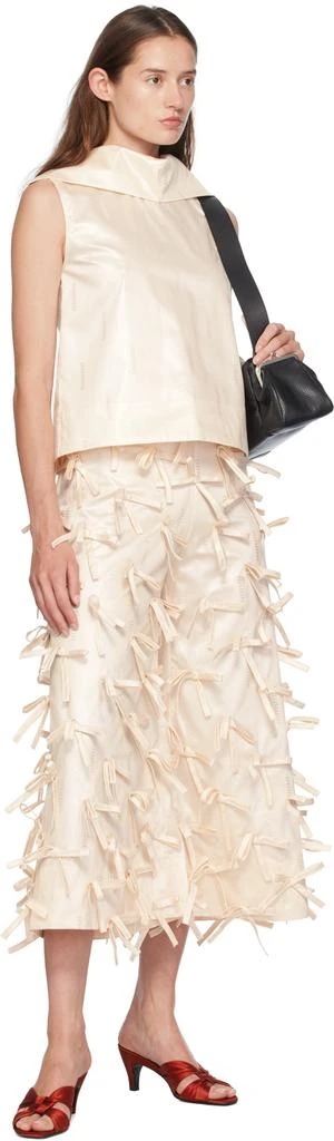 SUPER YAYA Off-White Tatiana Trousers 4