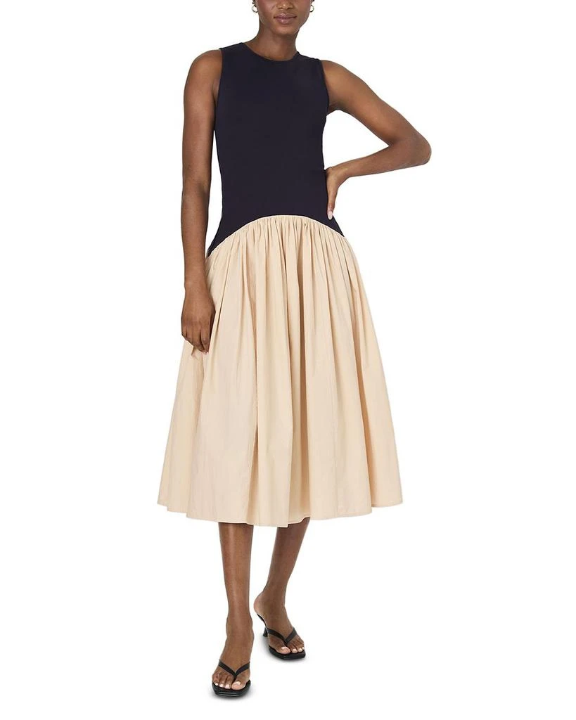 French Connection Kayle Jia Mix Midi Dress 8