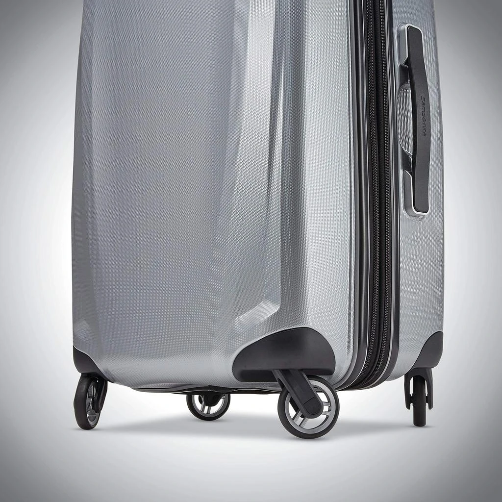 Samsonite Samsonite Winfield 3 DLX Hardside Luggage with Spinners, 2-Piece Set (20/25), Silver 2