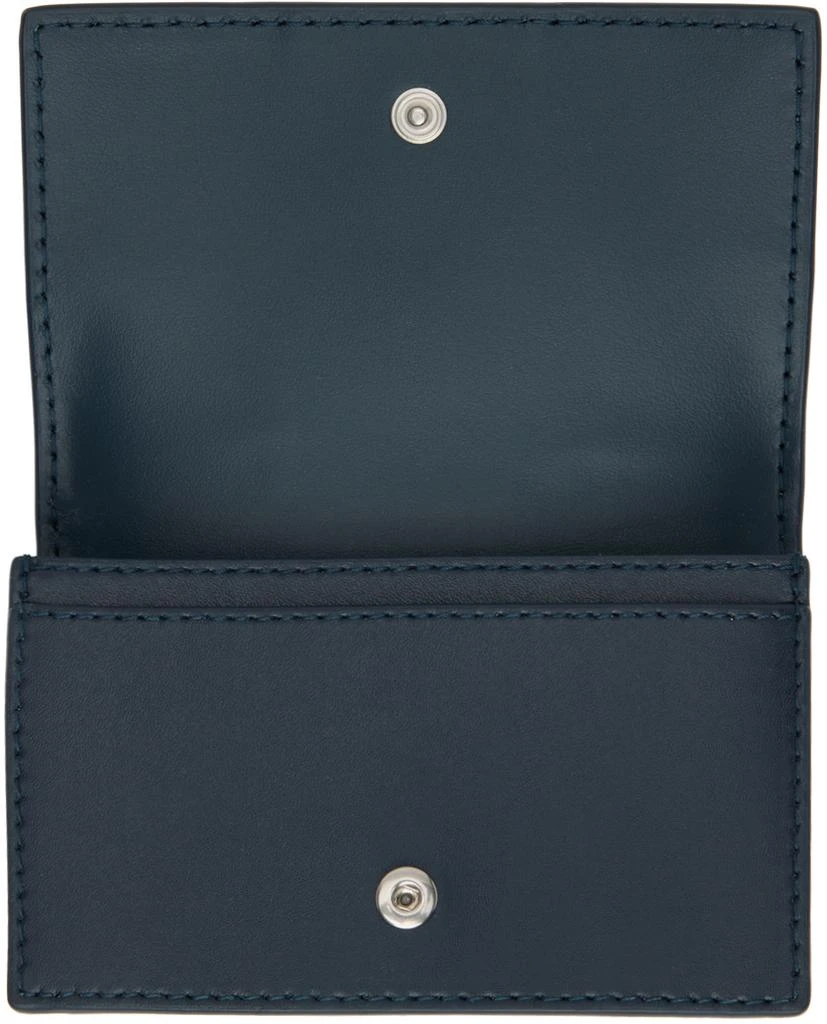 Bottega Veneta Navy Cassette Business Card Holder 3