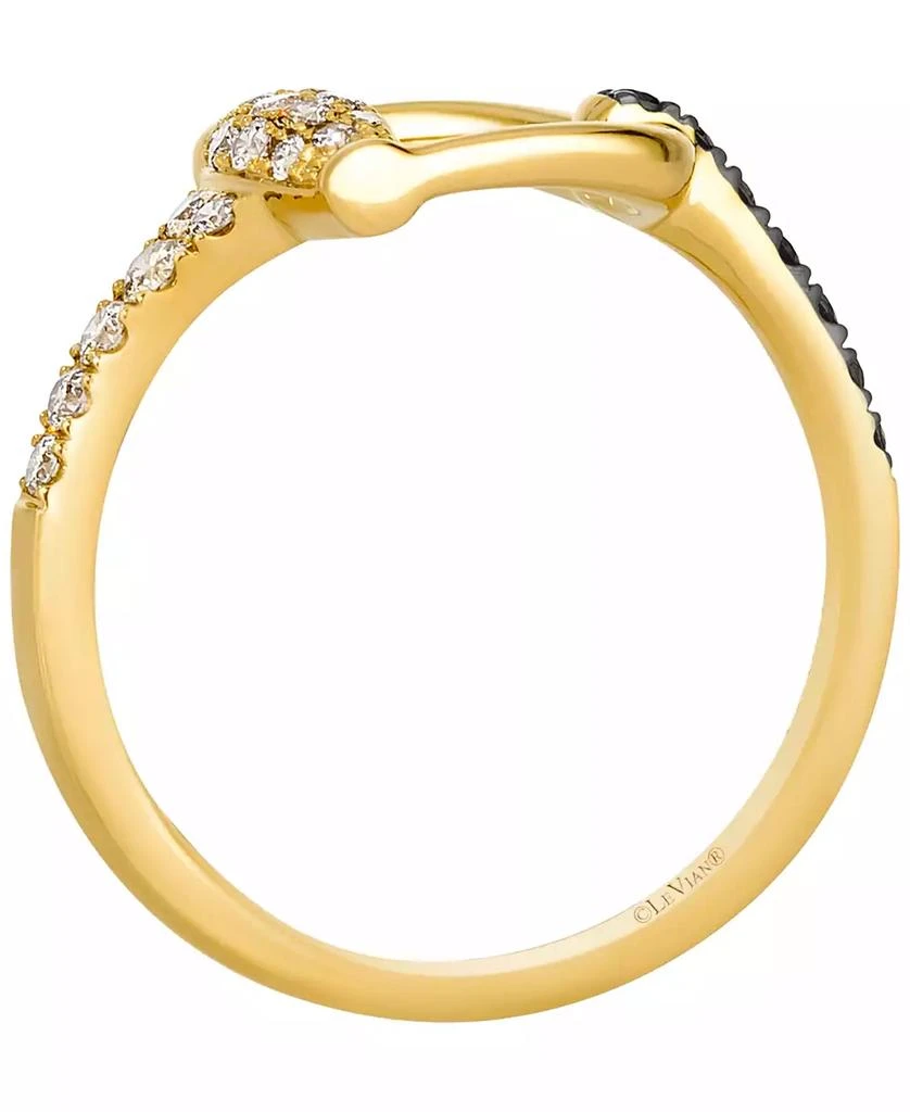 Le Vian Nude Diamond (0.20 ct. t.w.) 
Chocolate Diamond (0.10 ct. t.w.) Ring in 14k Honey Gold 2