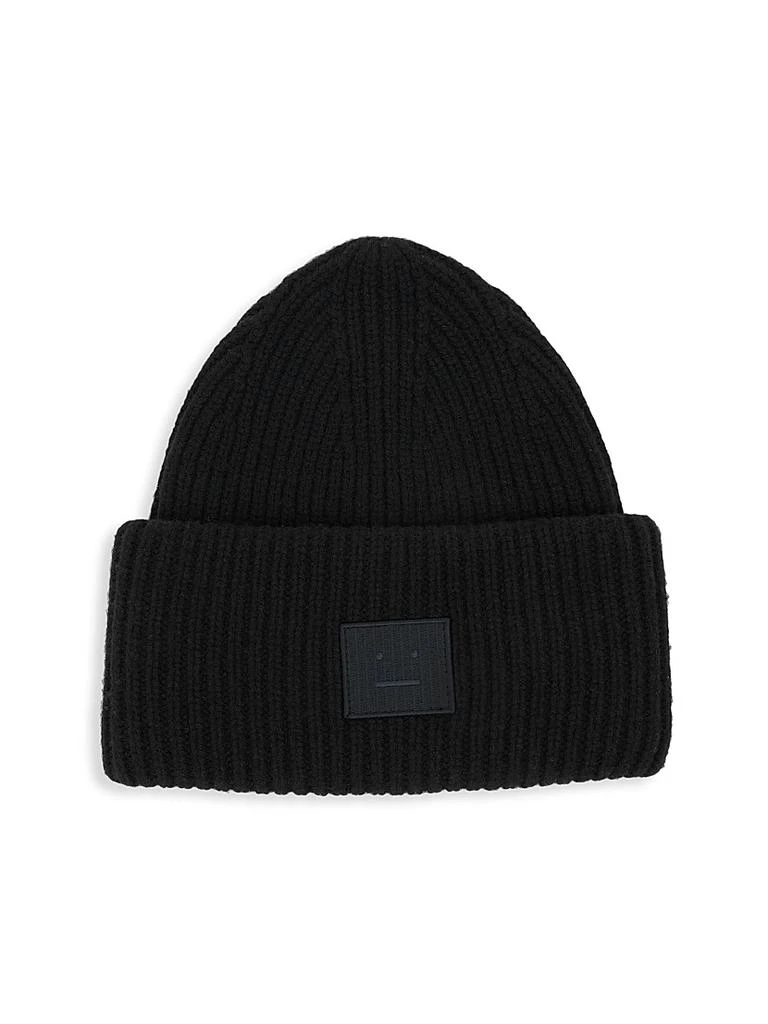 Acne Studios Pansy-N-Face Wool Beanie 1