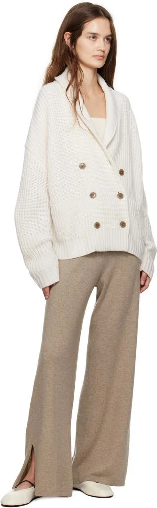 Lisa Yang Beige Marlo Lounge Pants 4