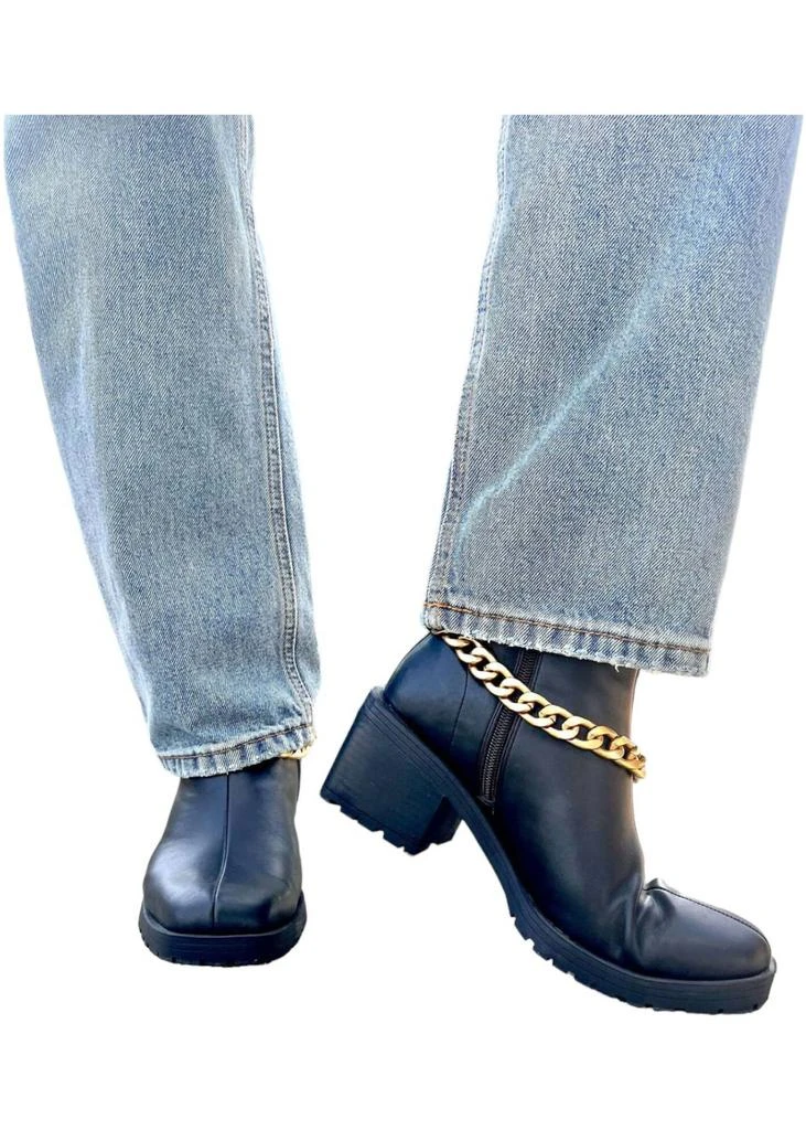 SHU SHOP Women's Chained To You Boots In Black 2