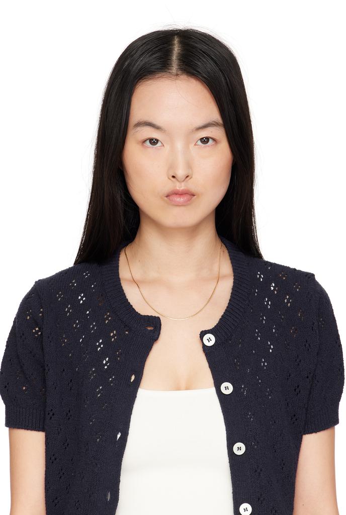 Laura Lombardi Gold Mini Omega Chain Necklace