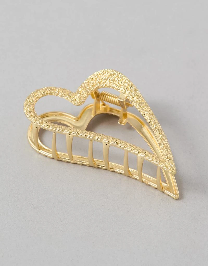 AE AE Embellished Heart Claw Clip 2