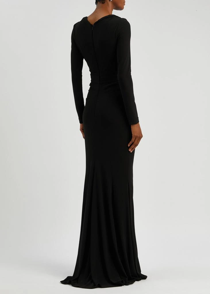 Talbot Runhof Wrap-effect gown  3
