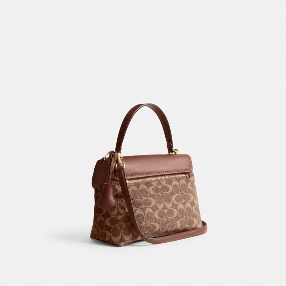 Coach Emory Top Handle Bag In Signature Chenille 5