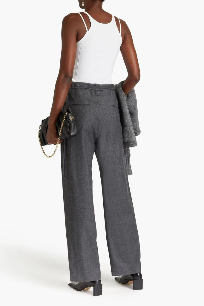 Le 17 Septembre Wool-blend twill straight-leg pants 3