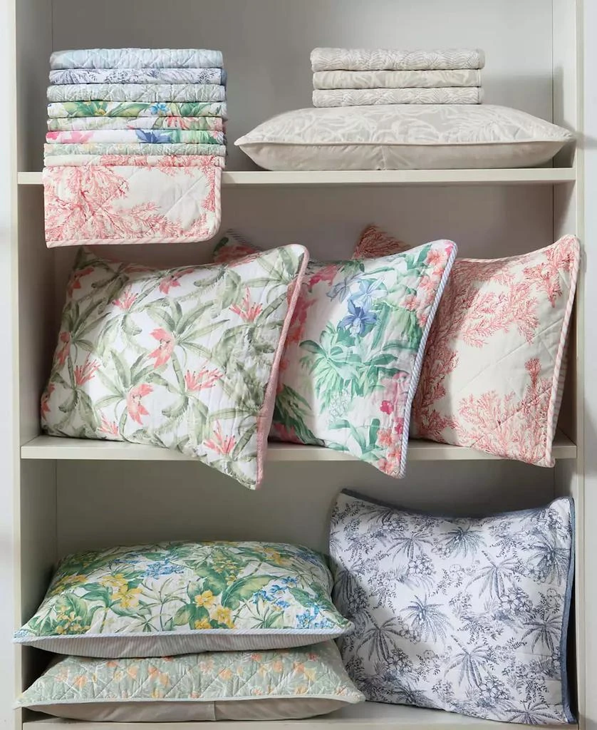 Tommy Bahama CLOSEOUT! Pen And Ink Reversible 3 Piece Quilt Set 6