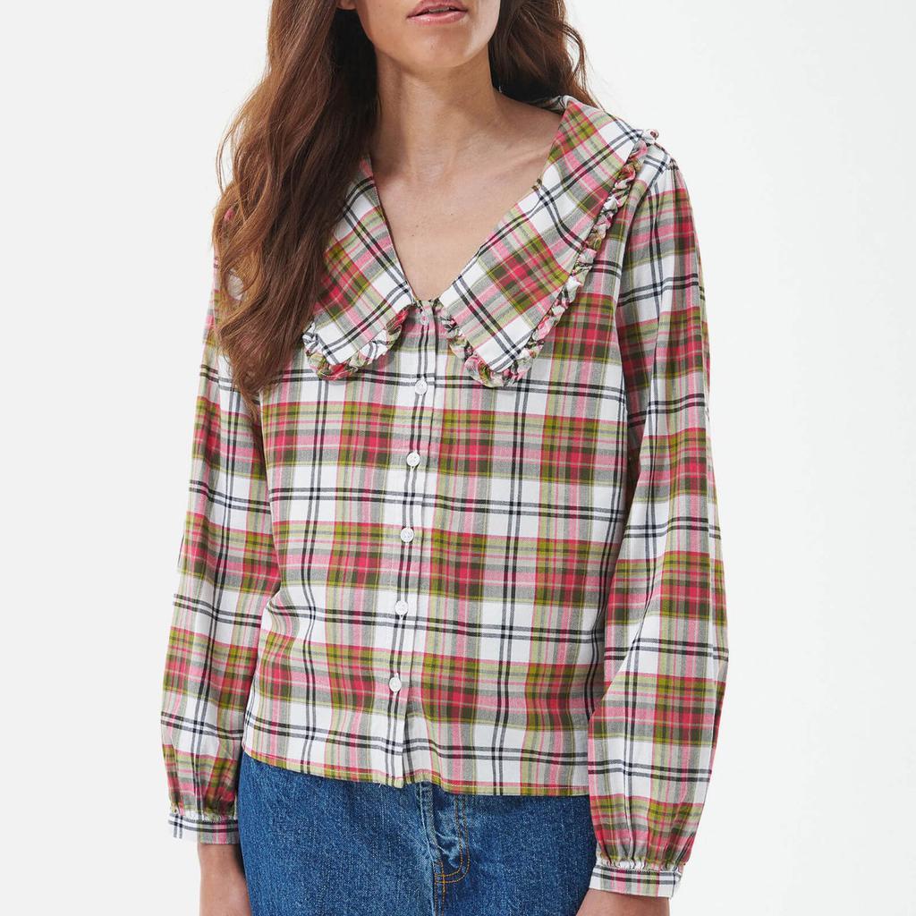 Barbour Barbour Shelly Checked Cotton-Gauze Blouse
