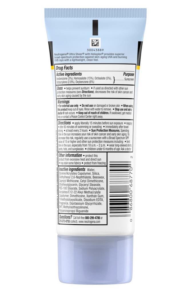 Neutrogena Ultra Sheer Dry-Touch Sunscreen