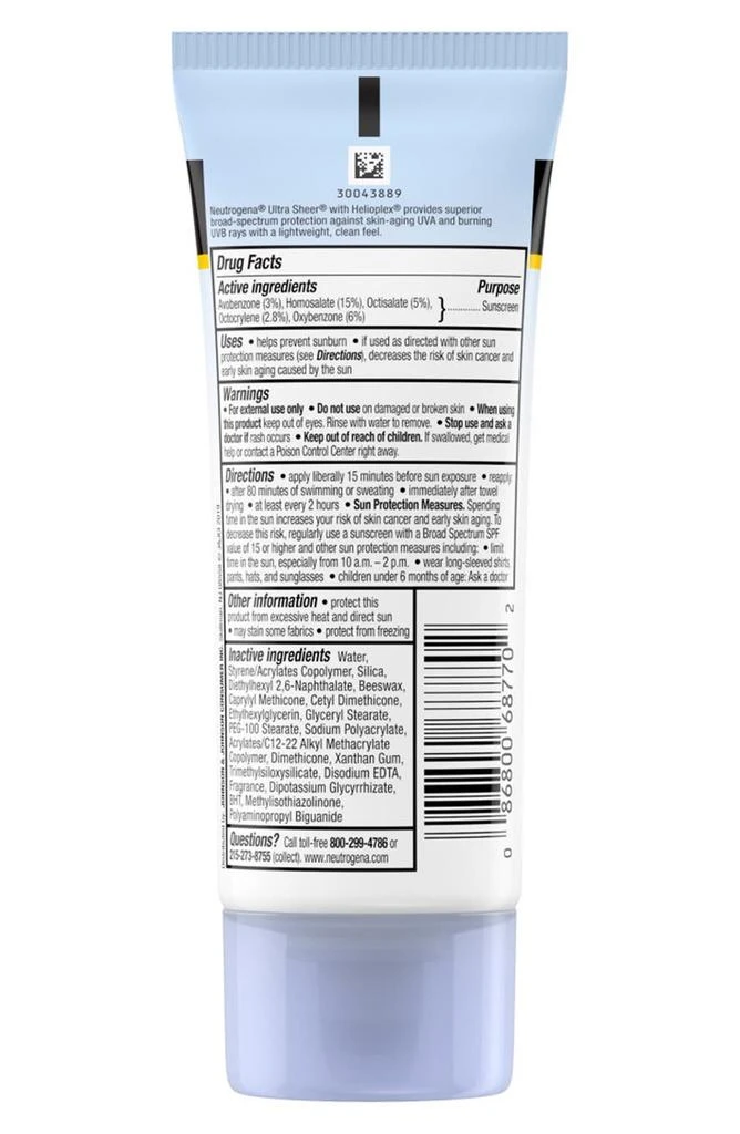 NEUTROGENA Ultra Sheer Dry-Touch Sunscreen 2