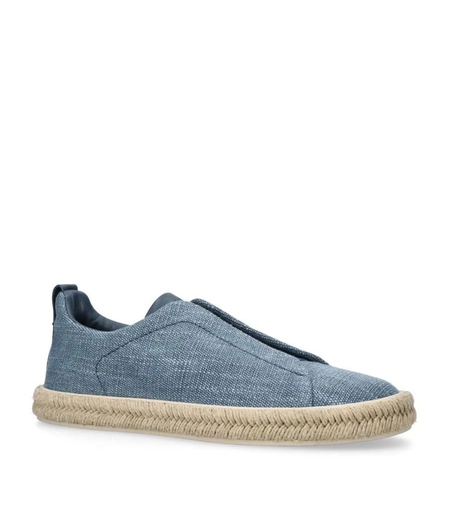Zegna Triple-Stitch Espadrilles 3